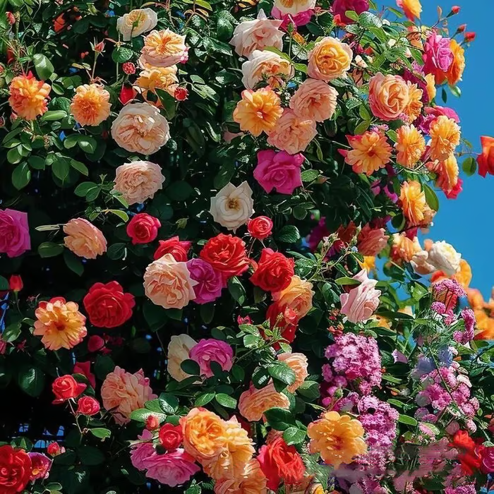 Escalando videira sementes de flores de rosa🌹