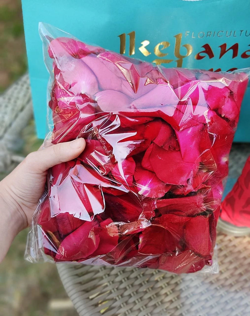 Pétalas de rosas